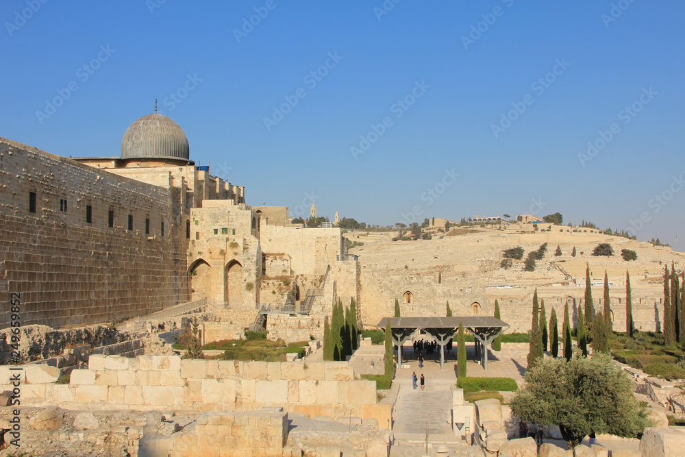 The holy city, Jerusalem, Israel
