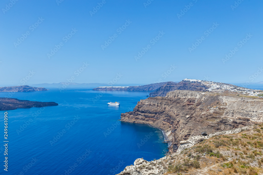 One of the most beautiful islands in the world, Santorini, Caldera, Oia, Greece
