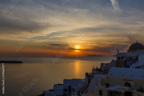 One of the most beautiful islands in the world, Santorini, Caldera, Oia, Greece © George