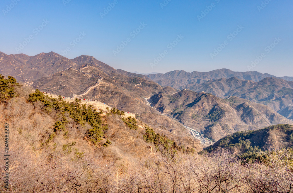Great wall of China at Badaling Great wall of China at Badaling