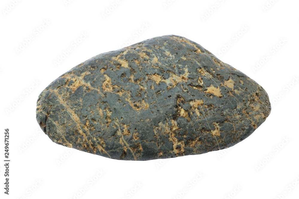natural stone isolated on white background. natural stone isolated on white background.