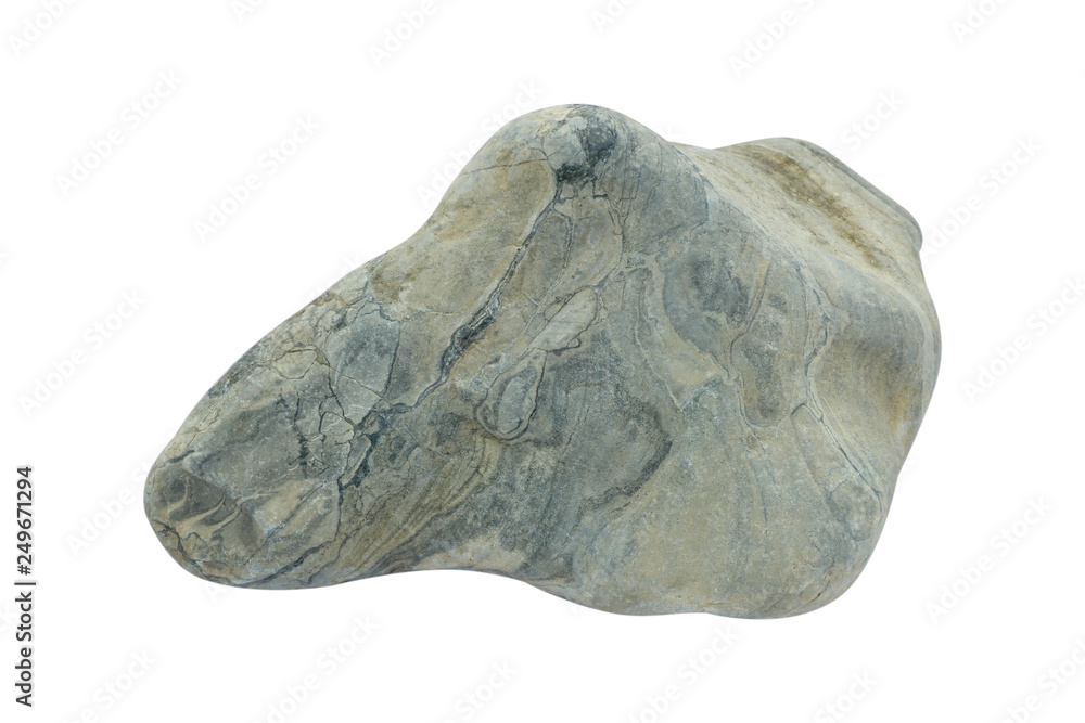 natural stone isolated on white background. natural stone isolated on white background.