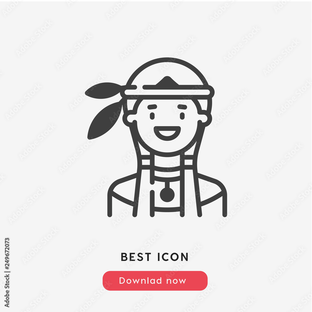 hindu icon vector