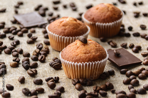 Muffins and chocolate