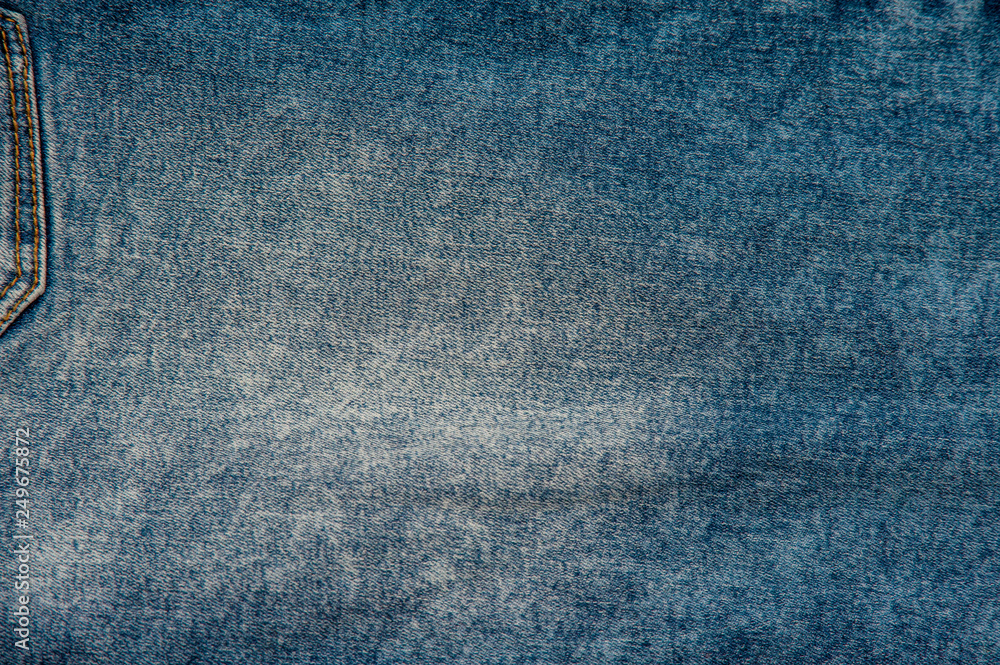 Blue background, denim jeans background. Jeans texture, fabric Blue background, denim jeans background. Jeans texture, fabric