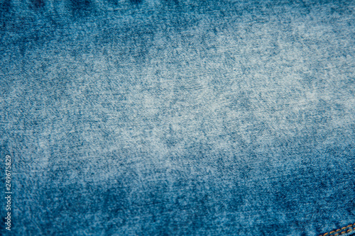 Blue background, denim jeans background. Jeans texture, fabric