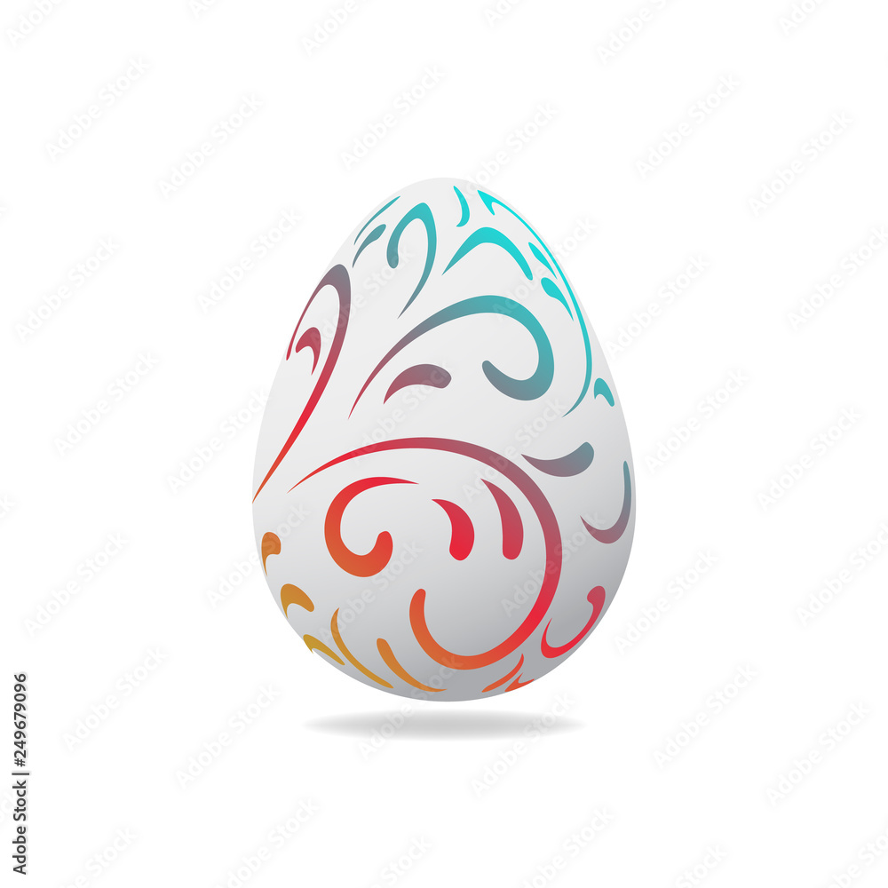 Easter Egg. Vector Illustration. Easter Egg. Vector Illustration.