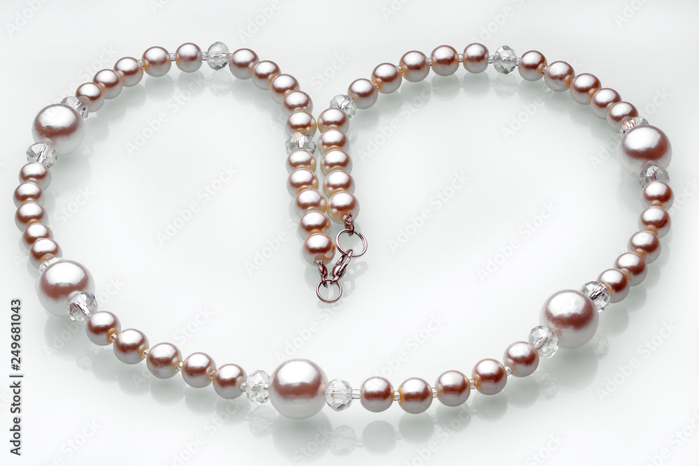 Necklaces, beads, handmade bracelets are made of artificial stone of different breeds. Necklaces, beads, handmade bracelets are made of artificial stone of different breeds.