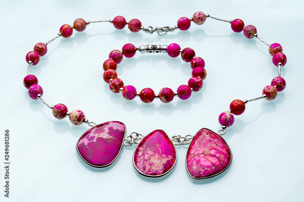 Handmade bracelets hot sale and necklaces