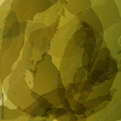 Vector abtract brush strokes,grunge green shape, background colorful template.