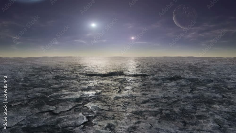 Alien planet timelapse