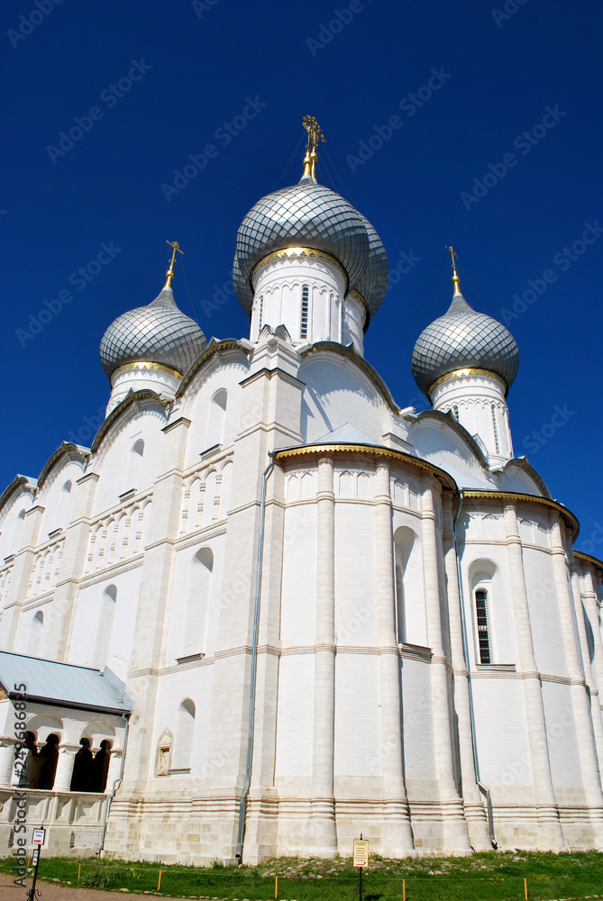 The Cathedral of the Dormition in the Rostov Kremlin