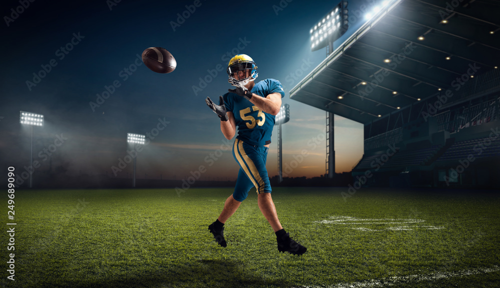 Naklejka premium American football.