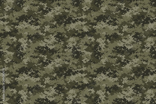 Universal Camouflage Pattern Vector Image