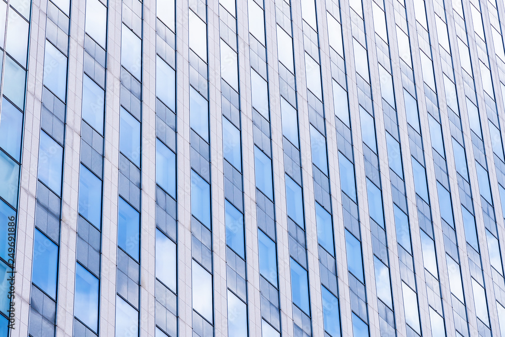 Beautiful architecture office business building with glass window shape Beautiful architecture office business building with glass window shape