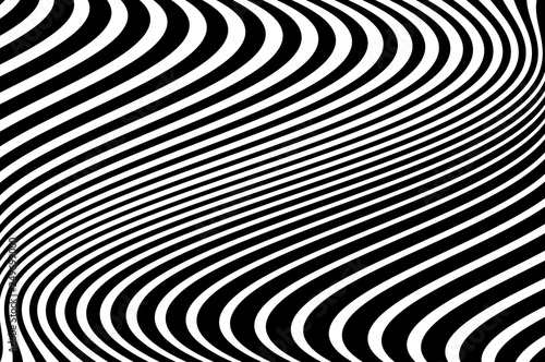 Abstract pattern. Texture with wavy, curves lines.