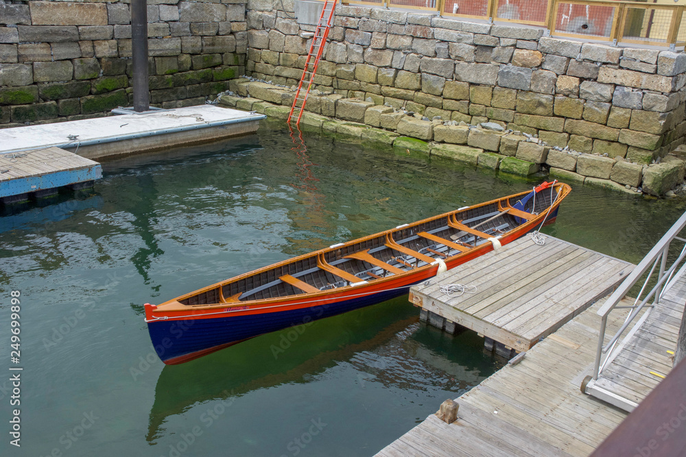Docked Boat