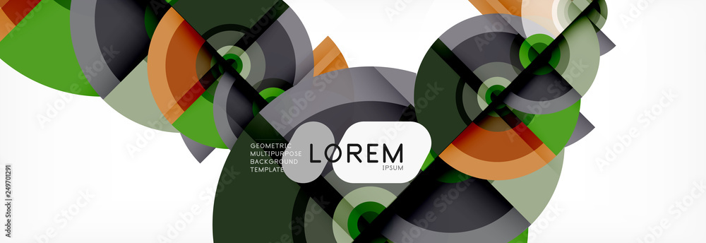 Circular vector abstract background Circular vector abstract background