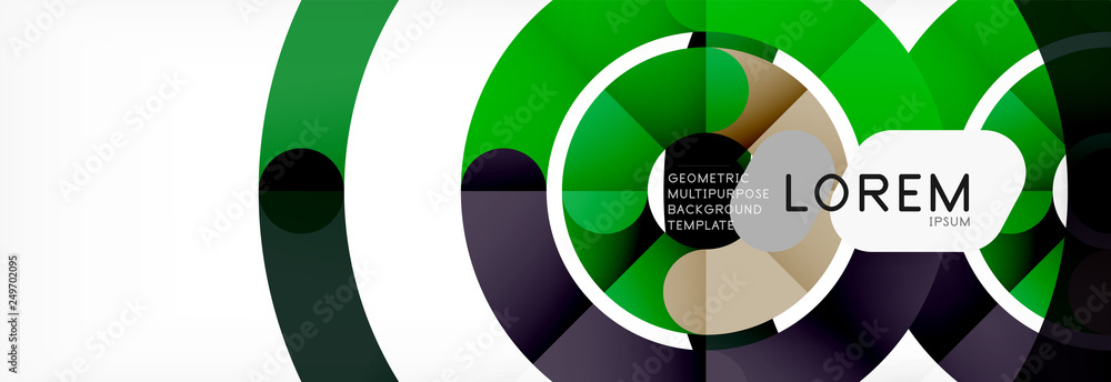 Circular lines design background Circular lines design background