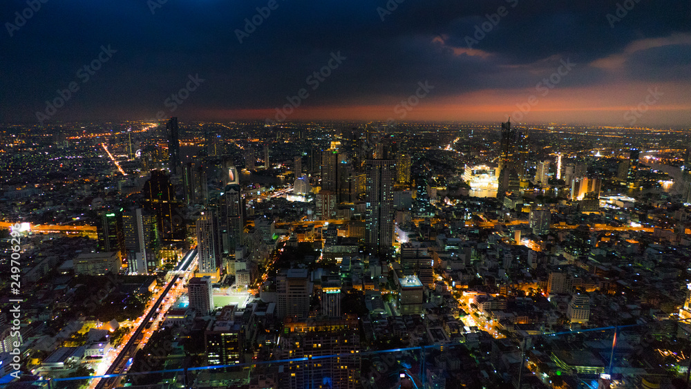Fototapeta premium Night City