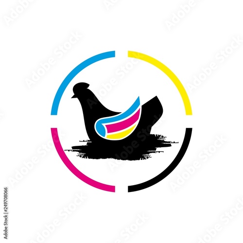 painting print logo icon