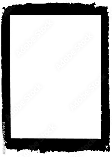 Abstract Decorative Black & White Photo Frame