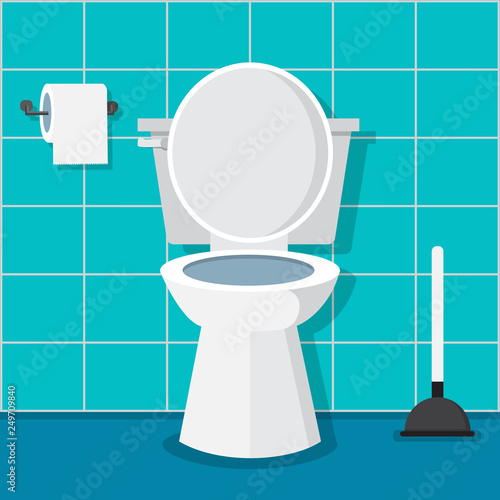 Toilet icon Vector. Vector illustration.