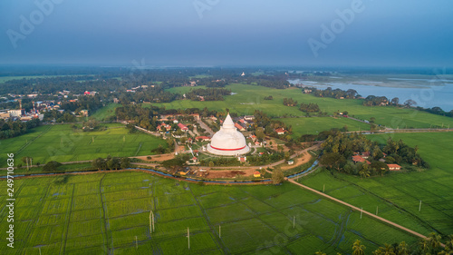 Tissamaharama Raja Maha Vihara is an ancient Buddhist temple in Tissamaharama, Southern Province of Sri Lanka. photo