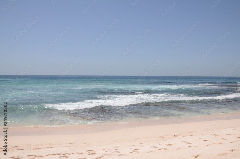 beach and sea