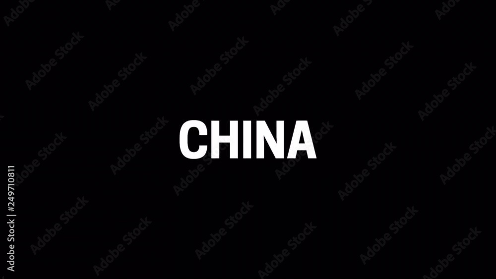 retro videogame CHINA text computer old tv glitch interference noise screen animation seamless loop dynamic animated black background joyful video retro videogame CHINA text computer old tv glitch interference noise screen animation seamless loop dynamic animated black background joyful video