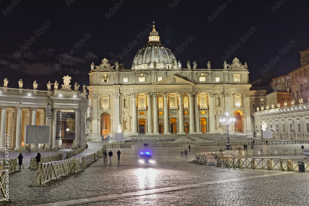 St. Peter square in Vatican
