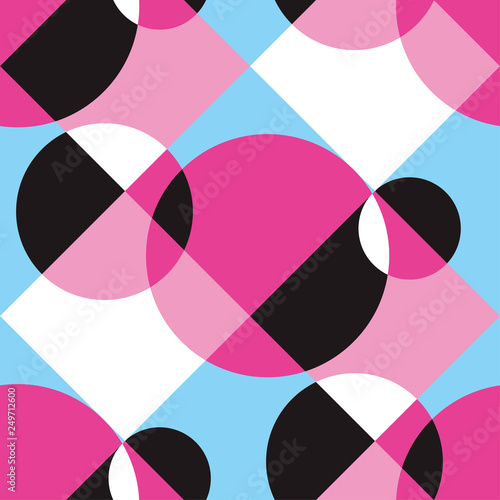 Abstract geometric shapes s...