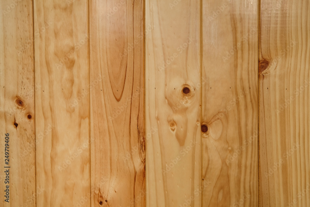 Fototapeta premium brown wood planks texture with natural pattern