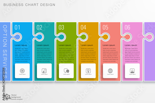 Business Chart Design, Vector Graphics