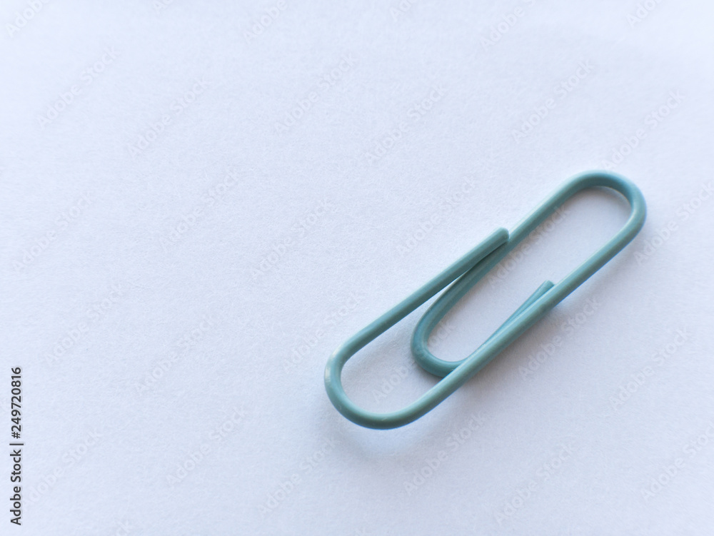 Pastel color paper clips. Pastel color paper clips.