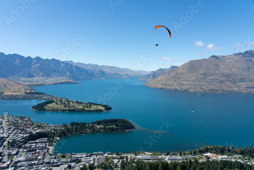 Paragliding at Queenstown