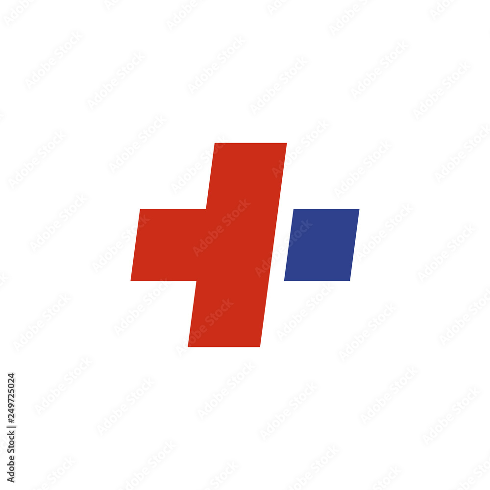 Obraz premium Healthcare and medical logo design vector template