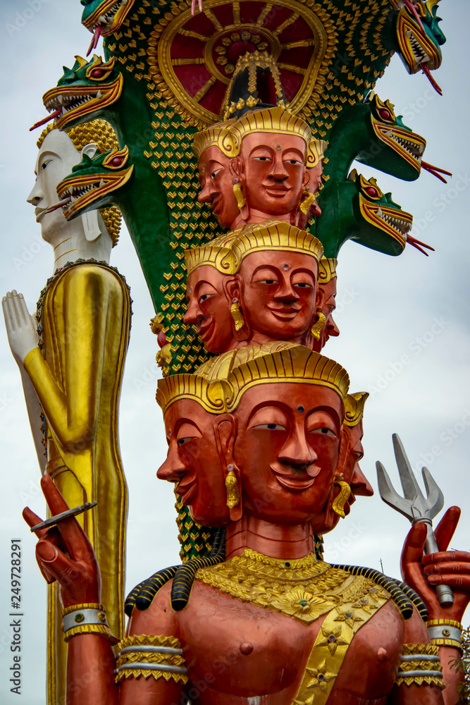 Buddha Temple in Bangkok, Thailand