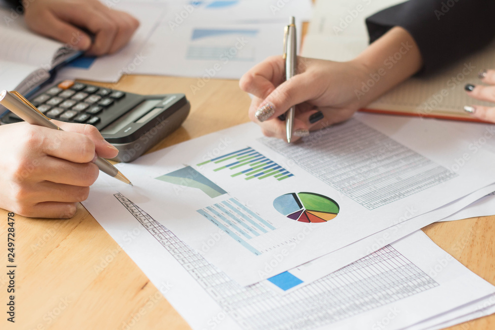 Business Planning Project Strategy Analysis in office concept. - image Business Planning Project Strategy Analysis in office concept. - image