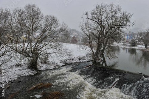 Winter in Harburg (Bavaria, Germany)