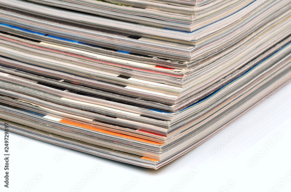 Magazines stack Magazines stack