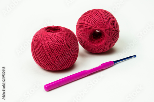 colorful spools of thread