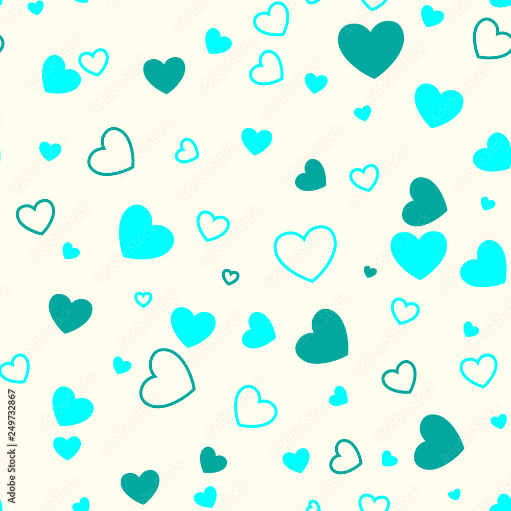 Valentine's day seamless pattern, Valentine's day seamless pattern,