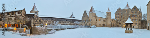 Winter in Harburg (Bavaria, Germany) photo