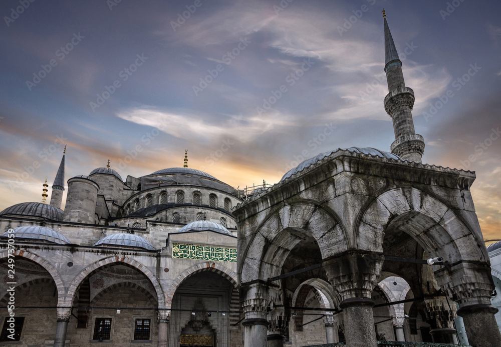 Istanbul, Turkey: Sultanahmet mosque