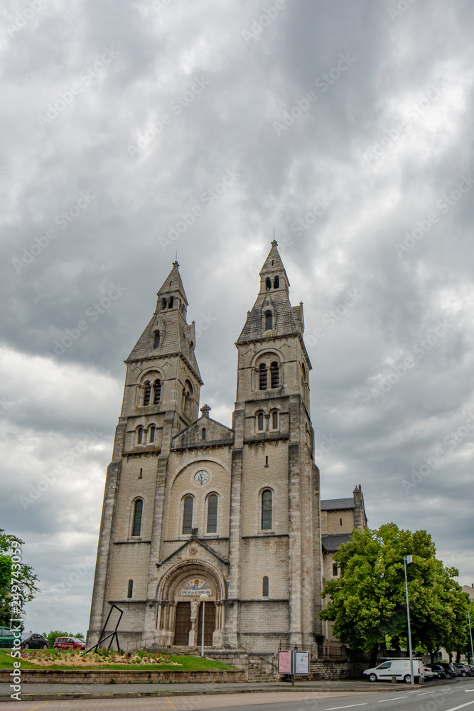 Church of the Sacred Heart in Rodez, France