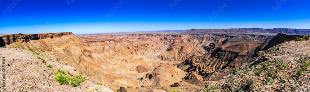 Fototapeta premium Panorama Fish River Canyon Namibia