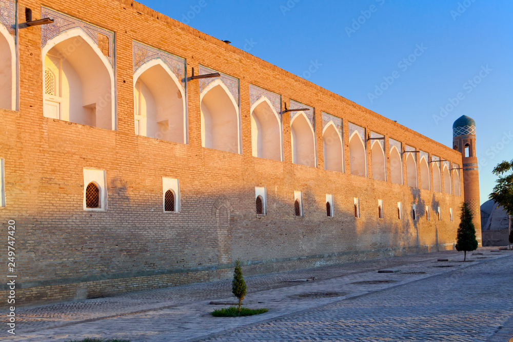 Uzbekistan. Khiva. Ancient city wall.