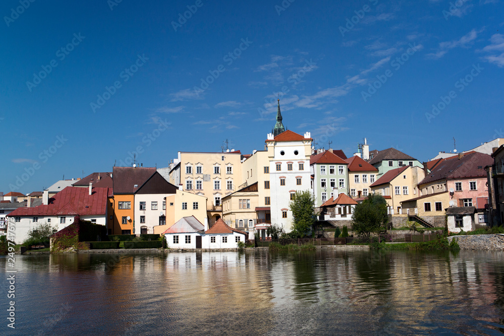 Jindrichuv Hradec castle in South Bohemia, Czech Republic