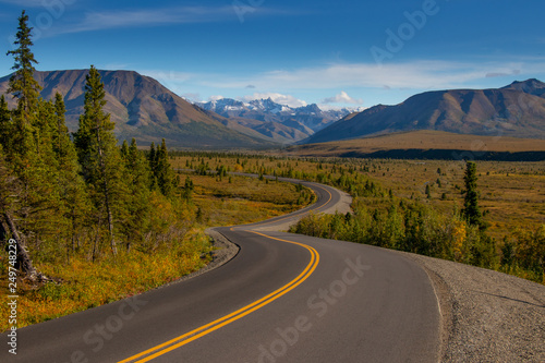 Denali National Park and Preserve is a national park and preserve located in Interior Alaska, centered on Denali, the highest mountain in North America. Wilderness was established within the park